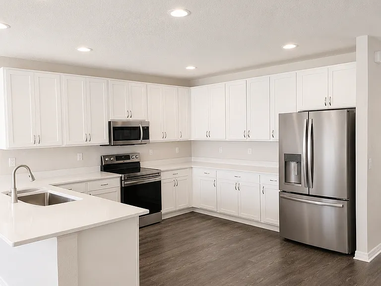 Spacious kitchen
