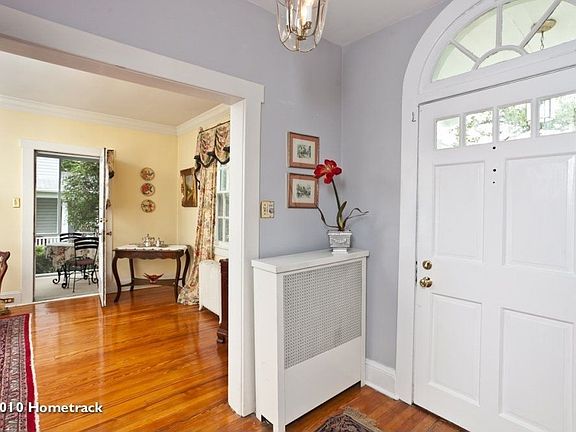 Enter into a gracious foyer