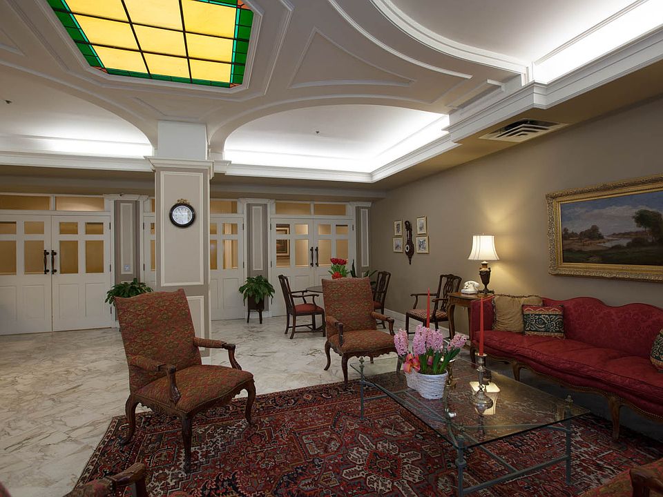 Club room and fitness center