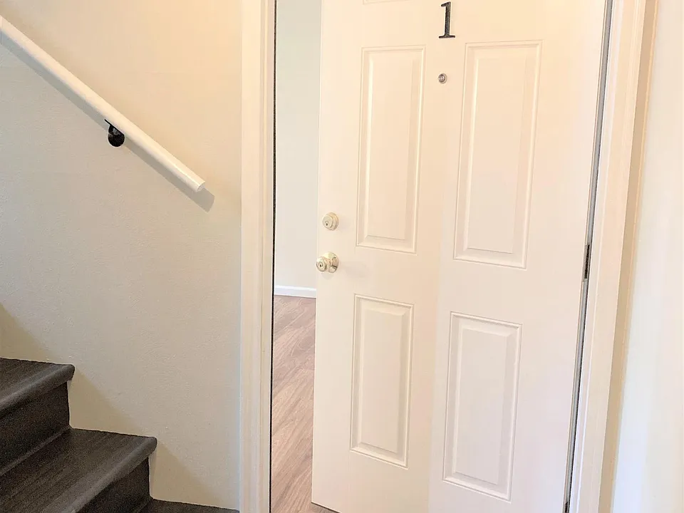 Security peephole, new locks.