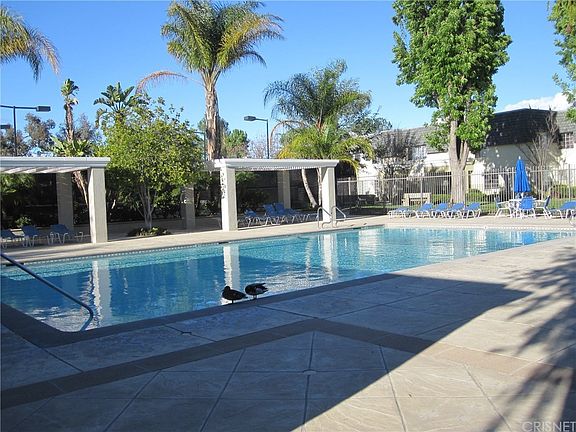 Beautifully inviting HOA pool area.