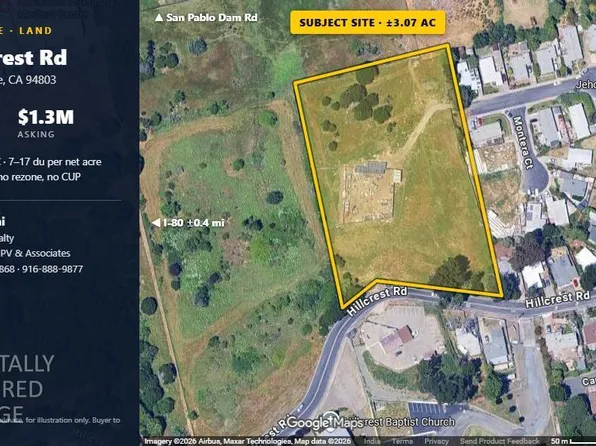 Hillcrest Rd, El Sobrante, CA 94803