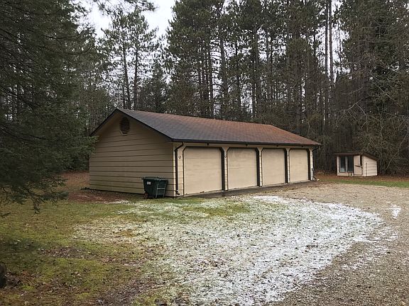 garage and chick coop