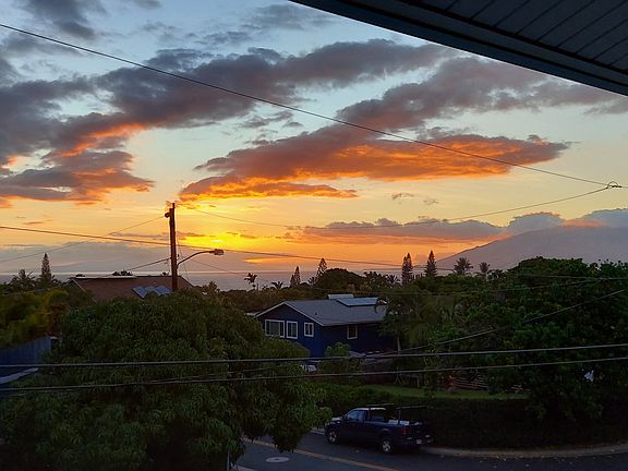 Sunset from the front lanai