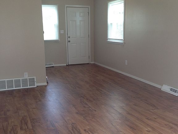 Living room from front door