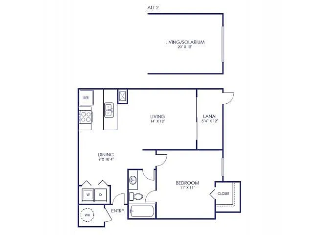 Floor plan HERON RENOVATED