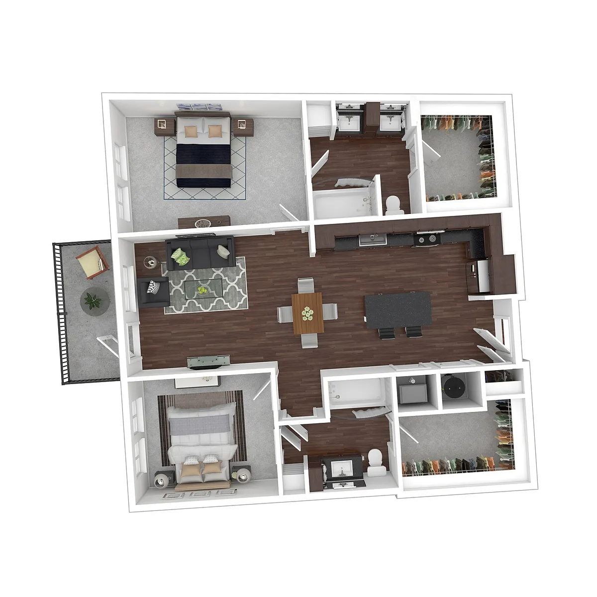 Floor plan B6