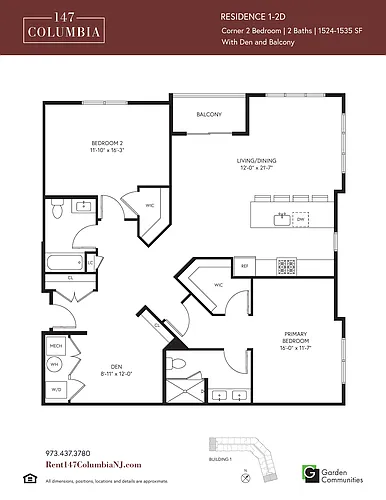 Floor plan 1-2D