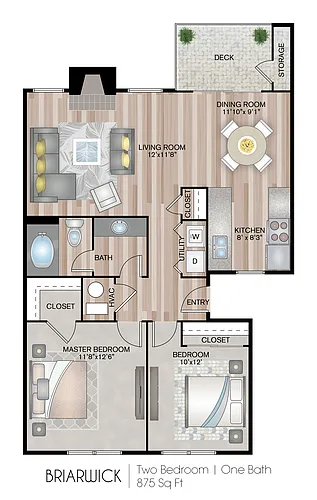 Floor plan Briarwick