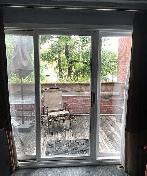 2nd floor patio deck