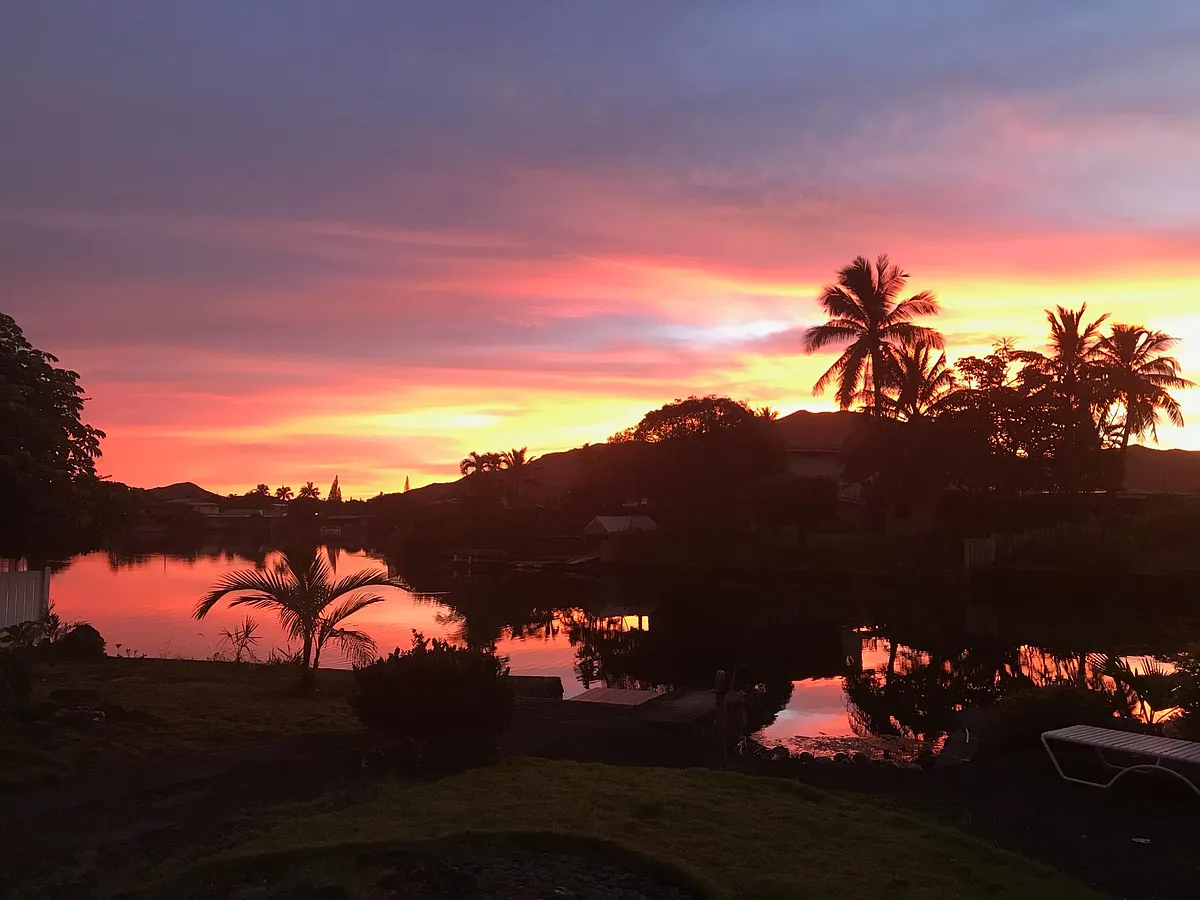 Photo 2 of 3 - 1395 Kahili St - Kailua, HI Sunrise from your Lanai - 1395 Kahili St