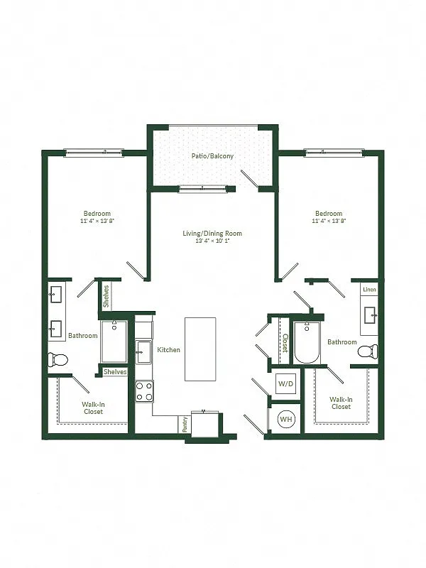 Floor plan B1