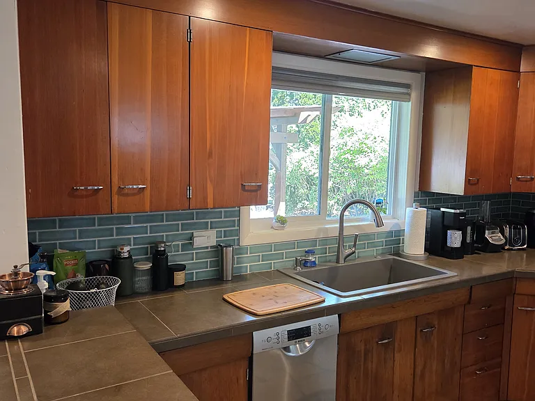 Kitchen Bar, Sink and Dishwasher