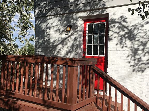 Deck off the kitchen