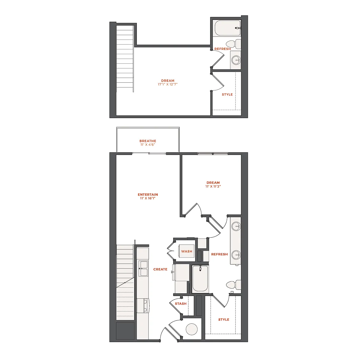 Floor plan B7