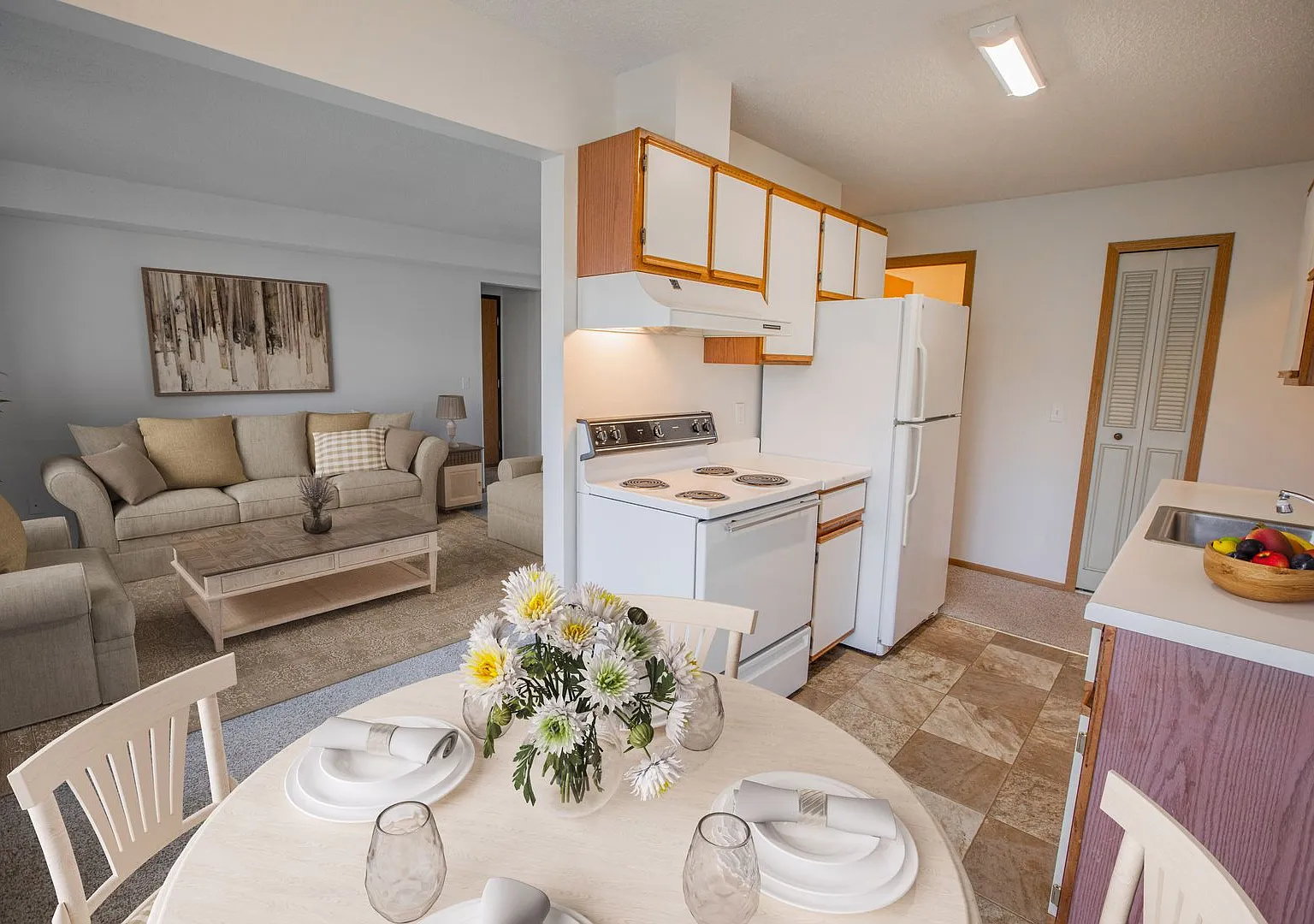 2 Bedroom available at Woodridge Apartments in Northfield — Photo 2