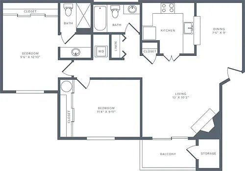 Floor plan BB2