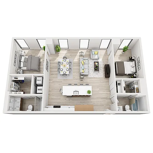 Floor plan THE LAKESIDE