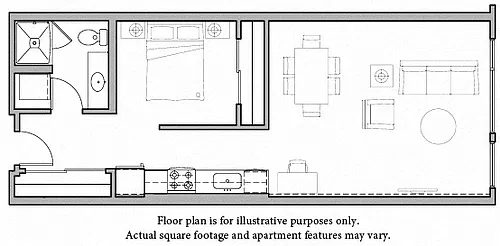 Floor plan O8 Open Bed-1 North