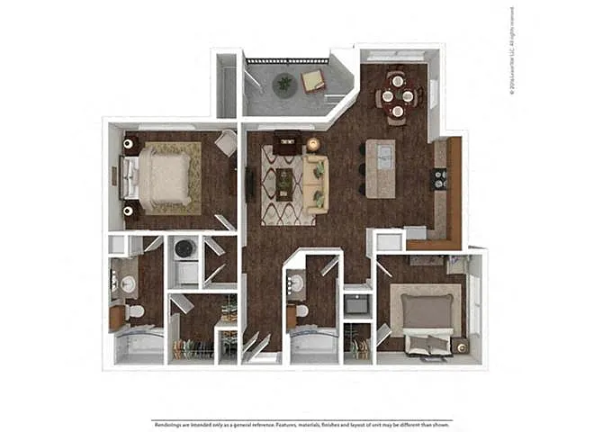 Floor plan The Quarters