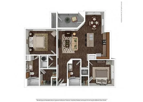 Floor plan The Quarters