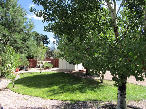 back yard of unit
