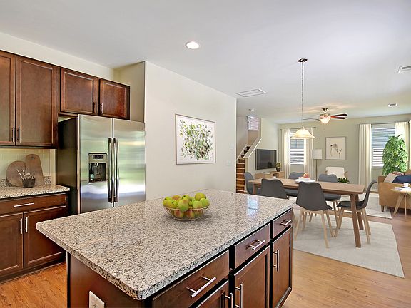 Colleton Kitchen, Dining, Living Space