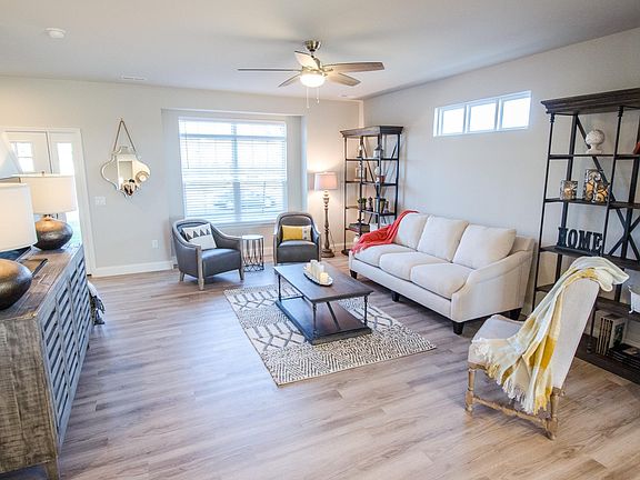 spacious living room