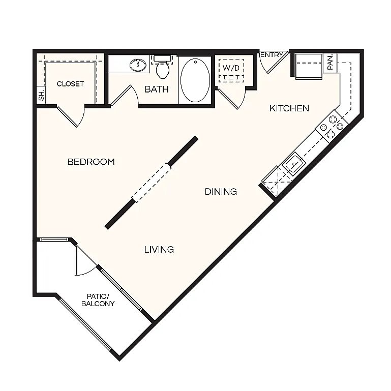 Floor plan A01