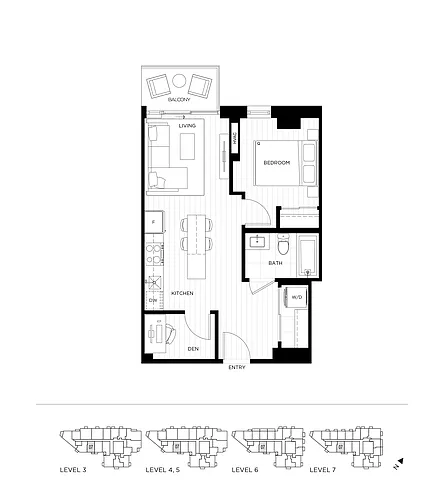 Floor plan T2-0307