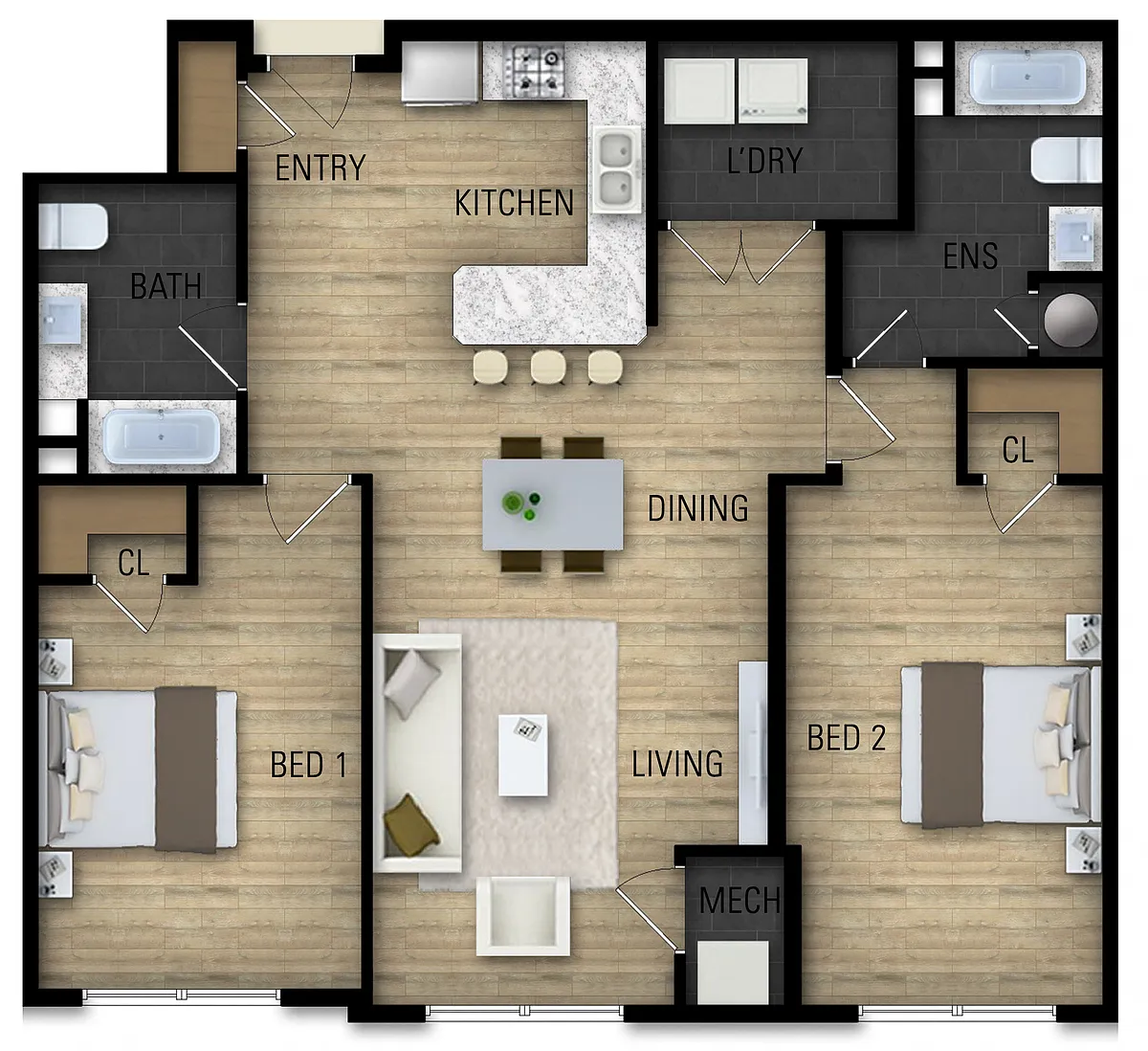 Floor plan 29w2b1