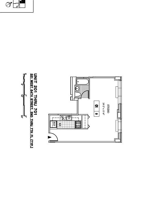 1st image of 321 W 54th St APT 601