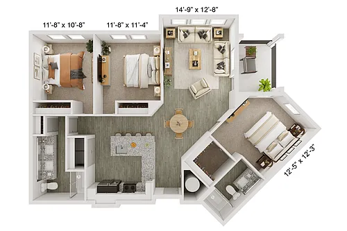 Floor plan C2
