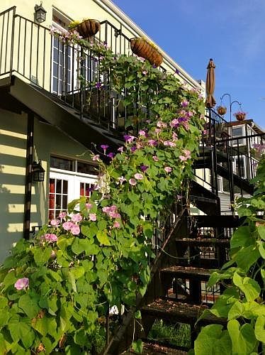 Outside balcony