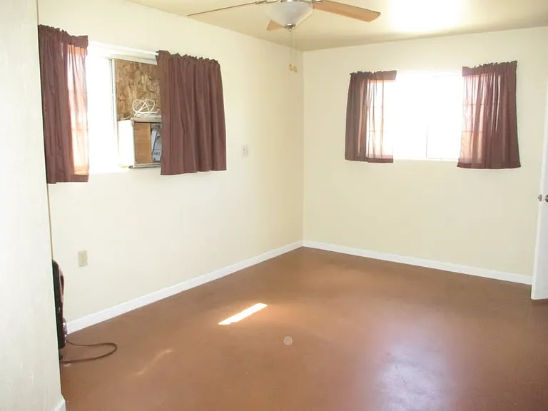 looking the other direction in the bedroom. Large room can handle a sitting area and king size bed.