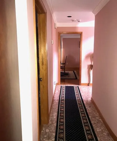 Downstairs hallway