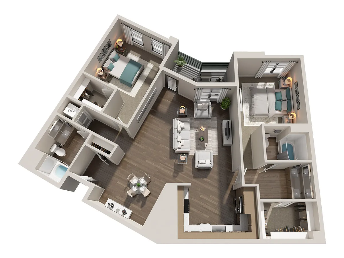 Floor plan B3