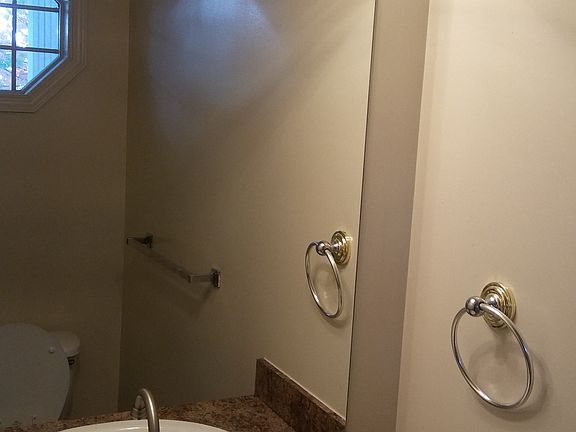 1/2 bath on first floor