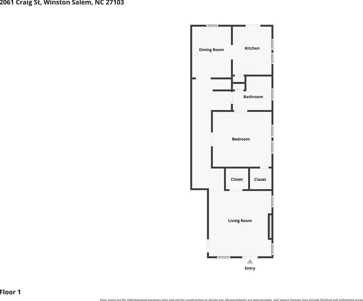 1 bed, 1.0 bath, $895 — Photo 2