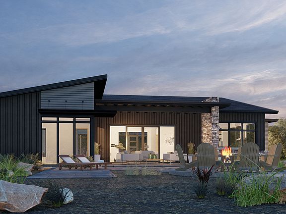 Contemporary Backyard