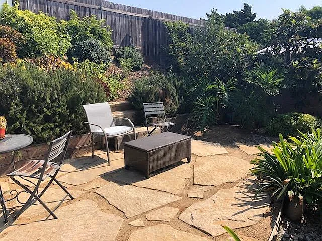 Exclusive use backyard and patio