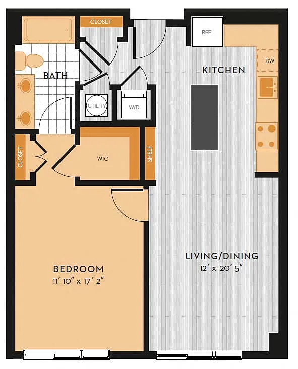 Floor plan A1G
