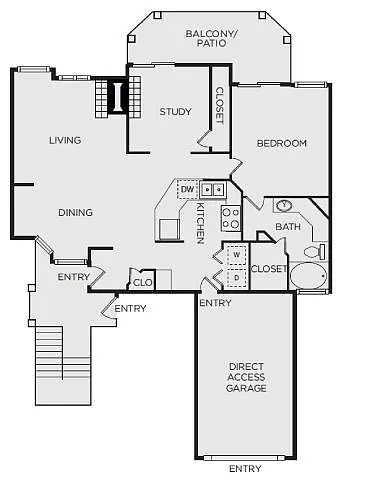 Floor plan A1D