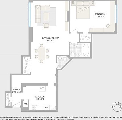2nd image of 203 W 90th St APT 2B
