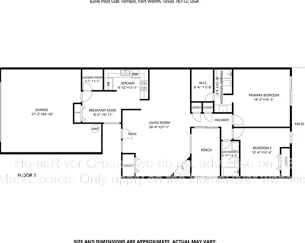 2 bed, 2.0 bath, 1382 sqft, $1,795 — Photo 3