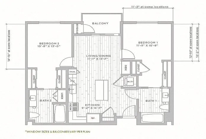 Floor plan B2