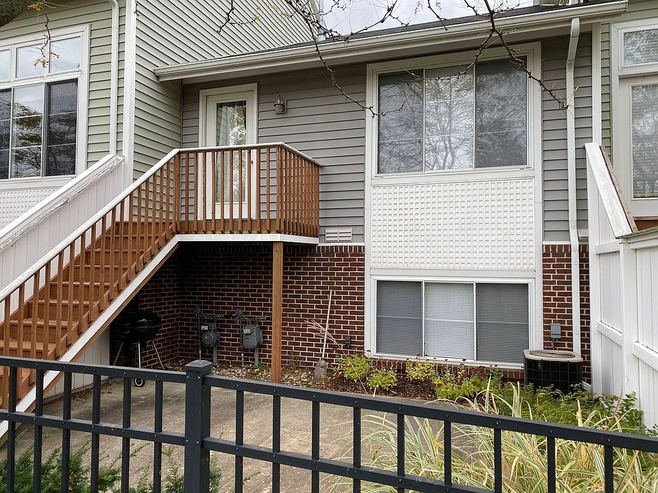 Front of Condo with Private Patio