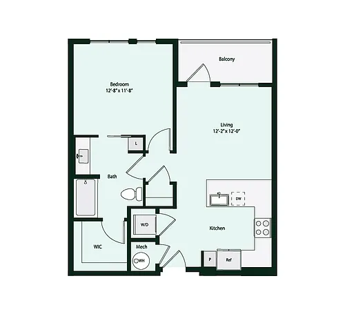 Floor plan A1-1
