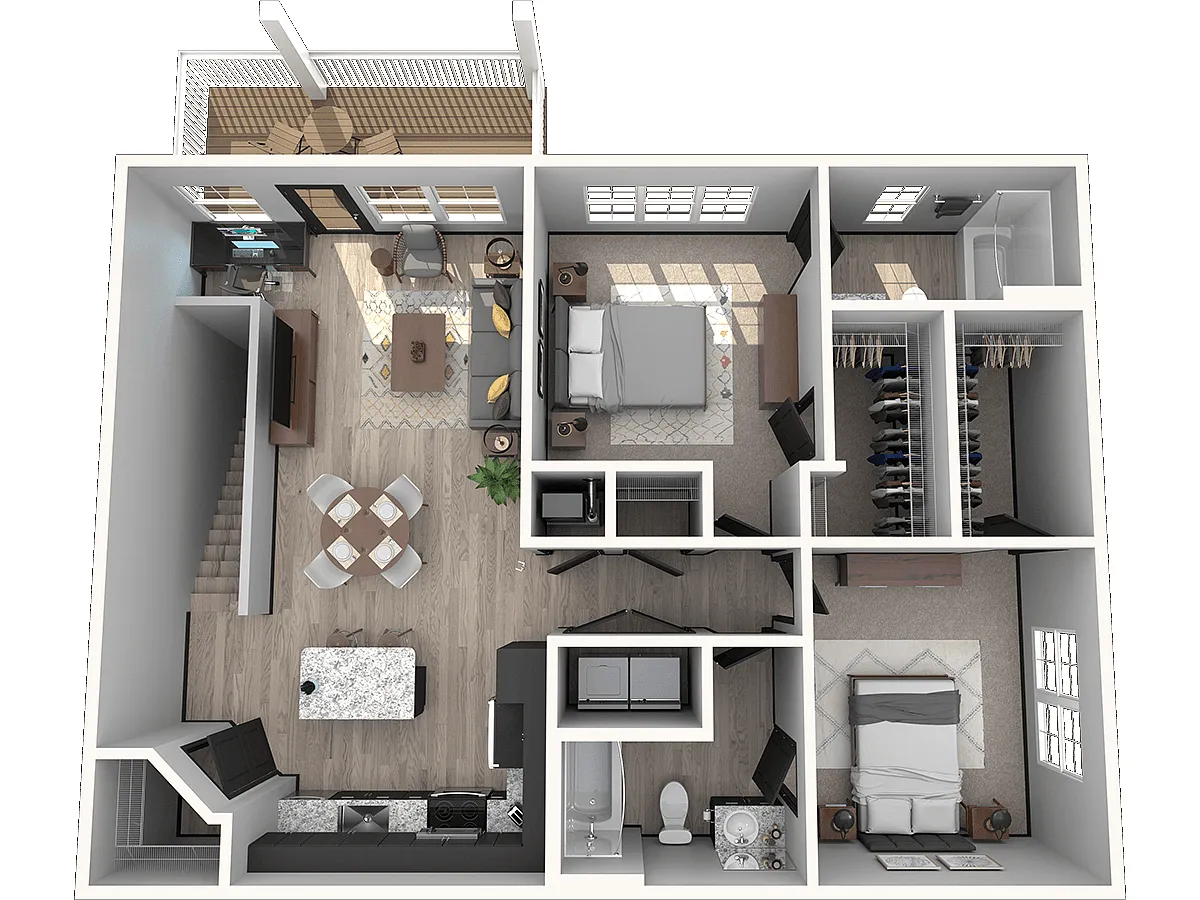Floor plan Crestone Peak