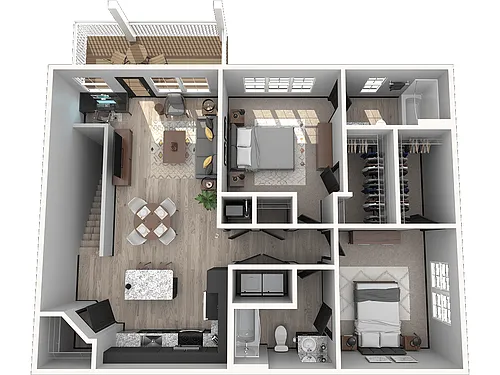 Floor plan Crestone Peak